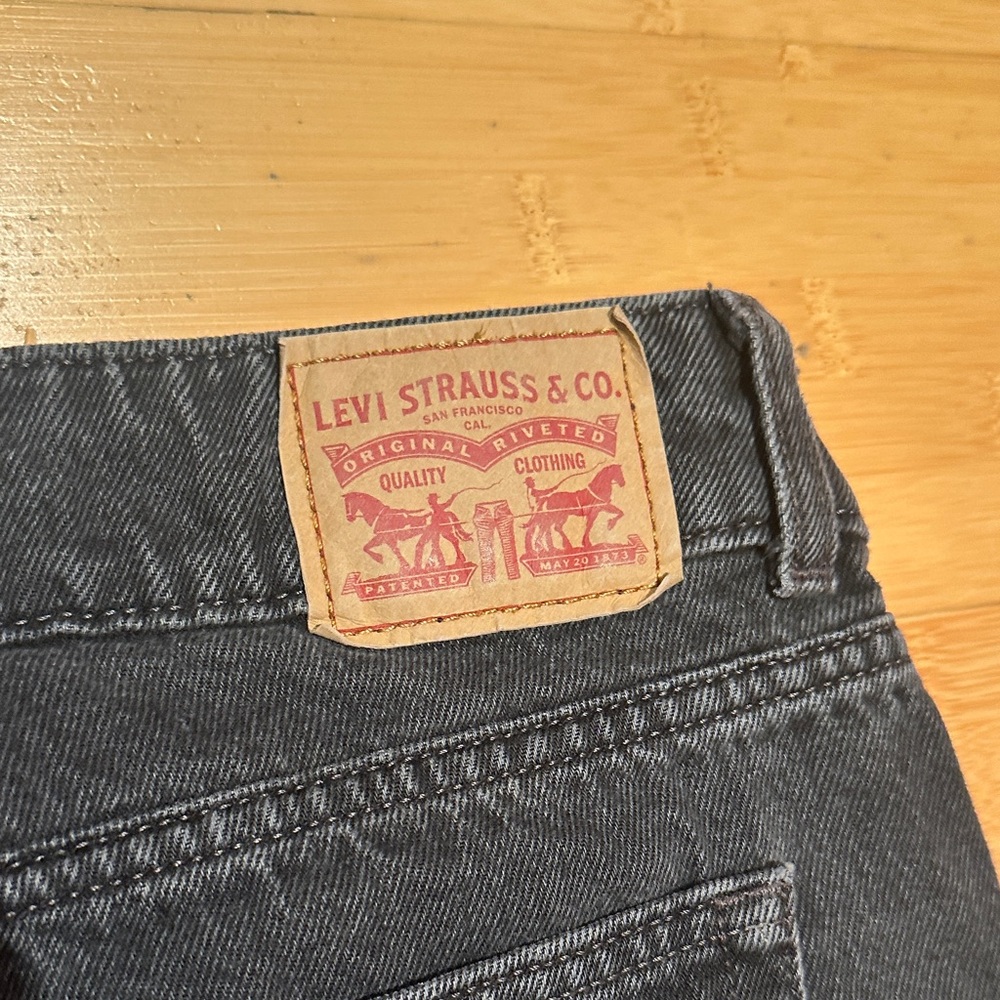 Levi’s Super low Black Wide-Leg Jeans - Picture 3 of 5